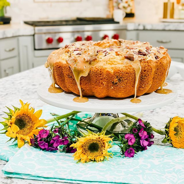 Southern Pecan Pound Cake
