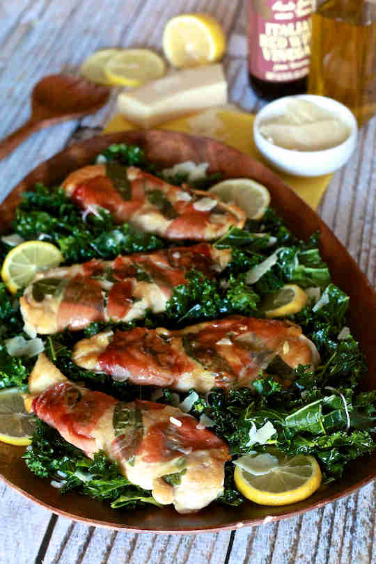 Lemon Chicken With Prosciutto