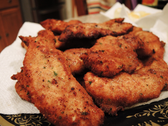 Oven Fried Cajun Chicken