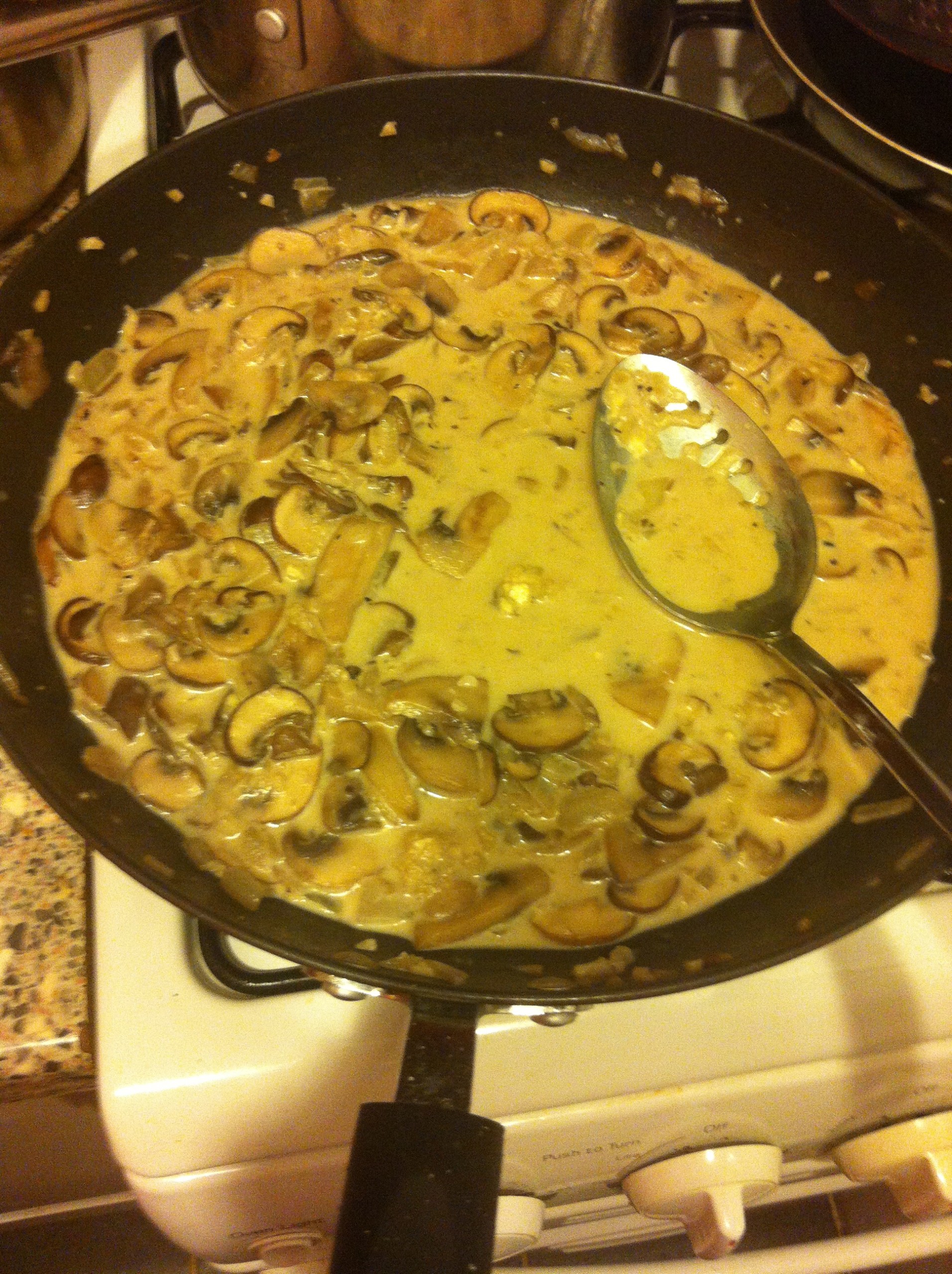 Mushroom Cream Sauce